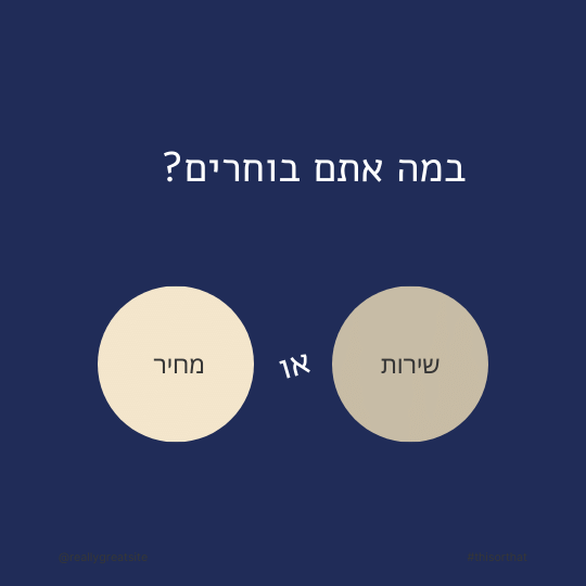 מה עדיף בציוד למסעדות? שירות או מחיר זול?